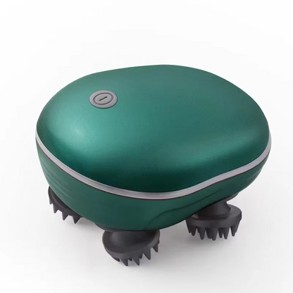 Skanto | Electric Scalp and Body Massager with Red Light Therapy for Stress and Muscle Tension Relief
