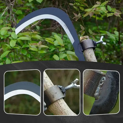 Strong Steel Grass Cutting Sharp Multi-Purpose Sickle Head | Kalsten
