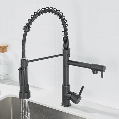 AquaFusion – Modern Kitchen Tap with Stylish Functionality Bowlift