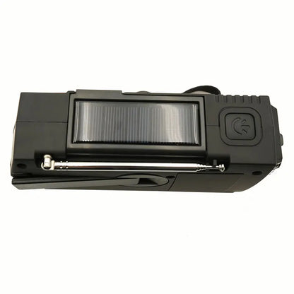 Emergency solar radio