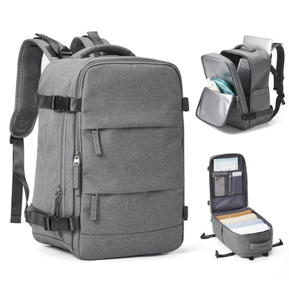 BowLift | Trekvora Travel Backpack | Waterproof & Versatile | Laptop Compartment 15.6" | Wet-Dry Separation