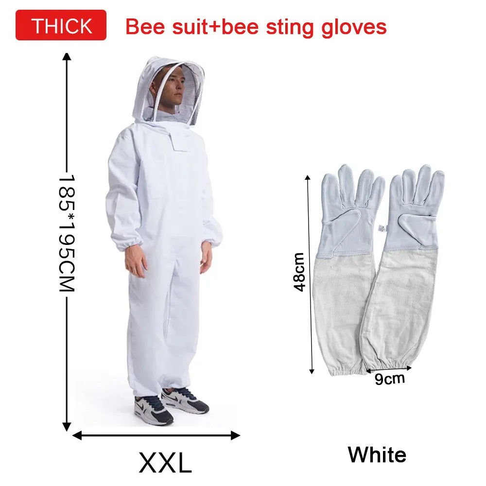 Skanto | Professional Full Body Beekeeping Suit with Veil - Unisex Kids Beekeeping Clothing