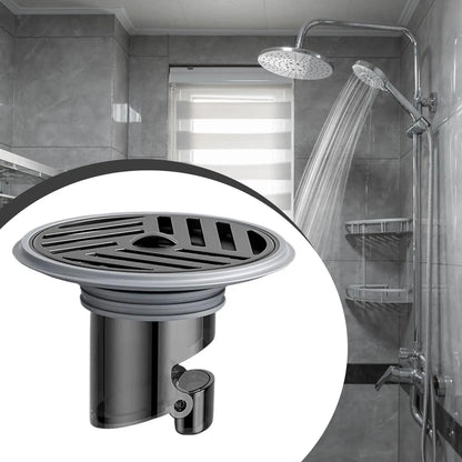 AquaShield Compact Floor Drain – Stainless Steel & Silicone Backflow Protection for Bathroom, Shower & Kitchen Bowlift