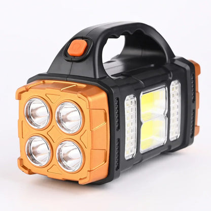 Skanto | Solar Power Bank with Flashlight – All-in-One Emergency Power