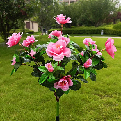 BowLift | Solar Garden Lamp Lumosia | LED Azaleas | Weatherproof & Wireless | 8h Light Time