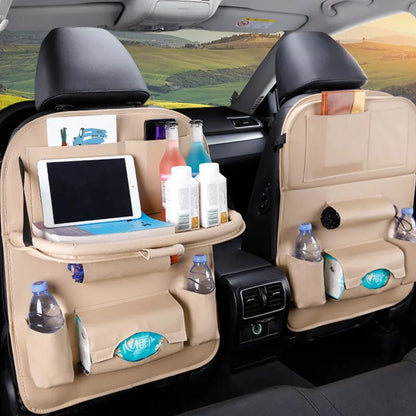 Brehn | Seat Back Organizer with Foldable Table Tray