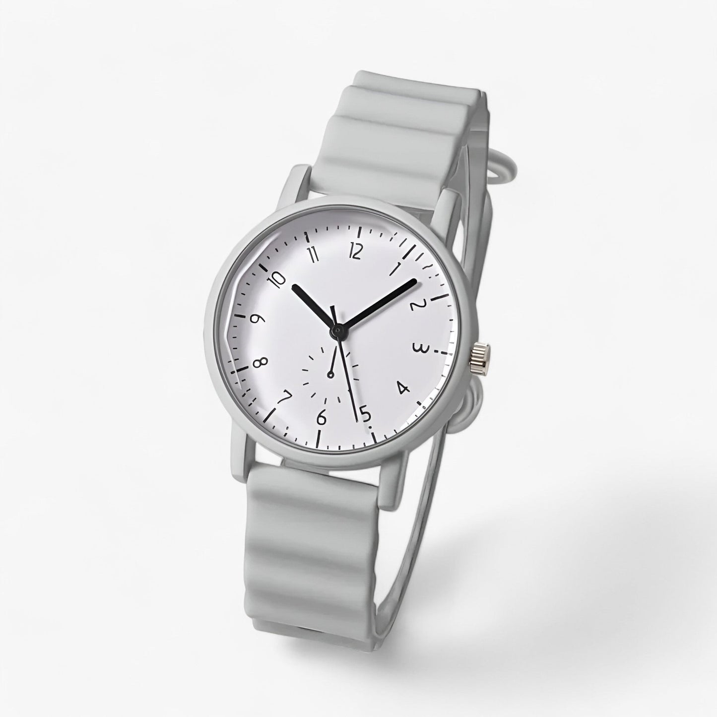 Skanto | Mina Jelly Watch – Colorful Quartz Watch with Elegant Silicone Wave Strap