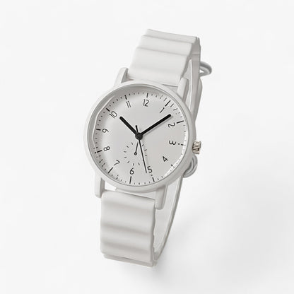 Skanto | Mina Jelly Watch – Colorful Quartz Watch with Elegant Silicone Wave Strap