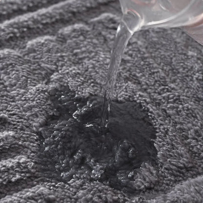 BowLift | Thick Striped Non-Slip Bath Mat with Soft and Absorbent Capability