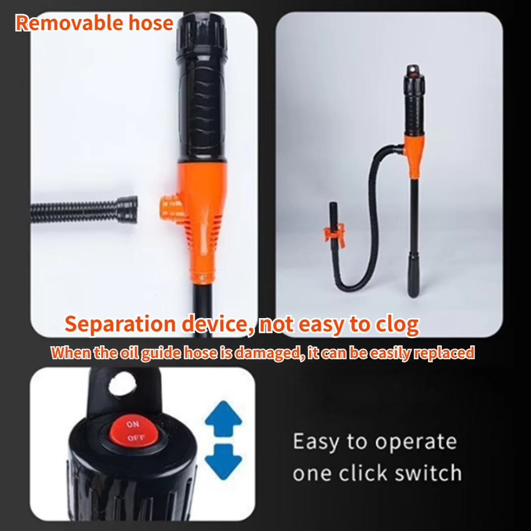 BowLift | Portable Battery-Powered Oil Transfer Pump with Flexible Hose