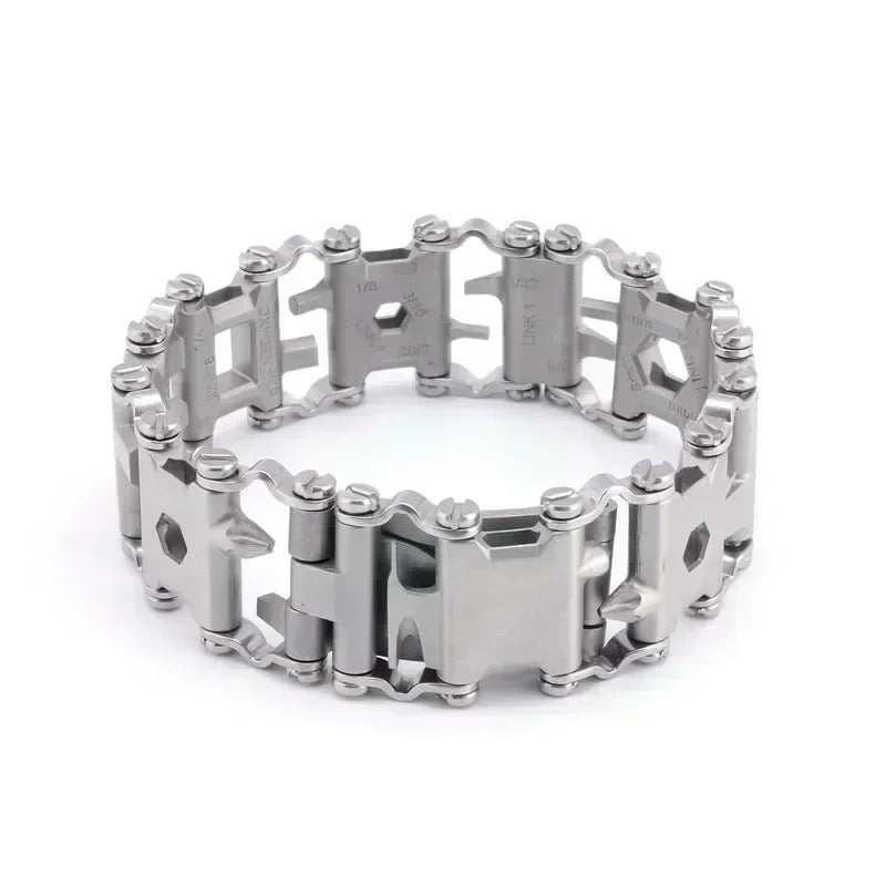 Skanto | Stainless Steel Multi-Tool Bracelet