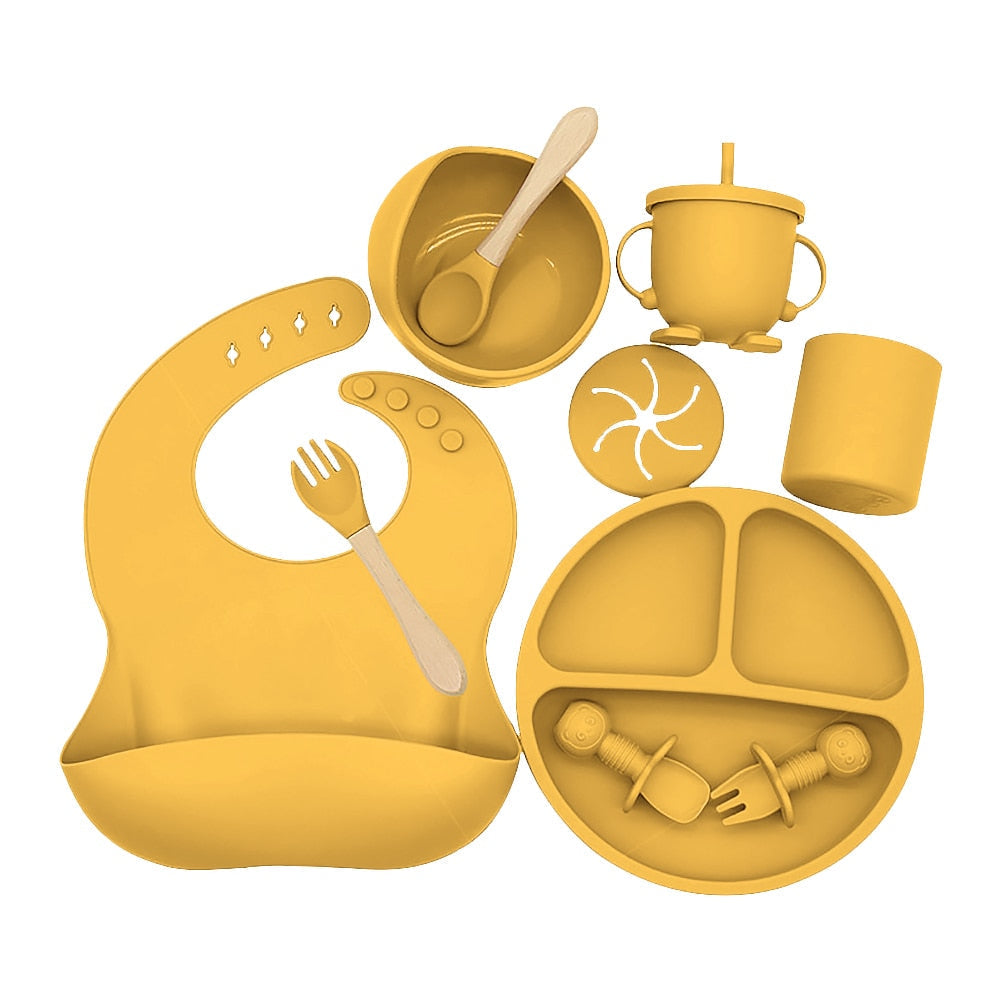 Silicone Baby Feeding Tableware Set | Karnz