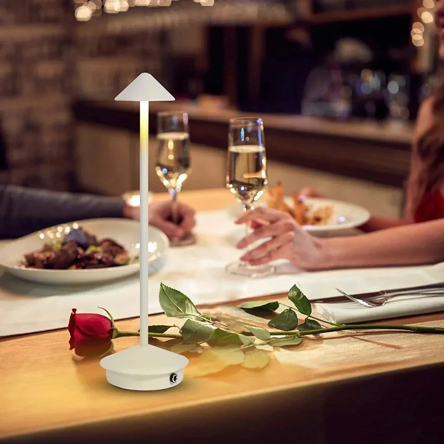 Skanto | Dimmable Table Lamp Creative Dining Room Touch Hotel Bar Coffee Pina Pro Table Lamp Decorative Desk Lamp