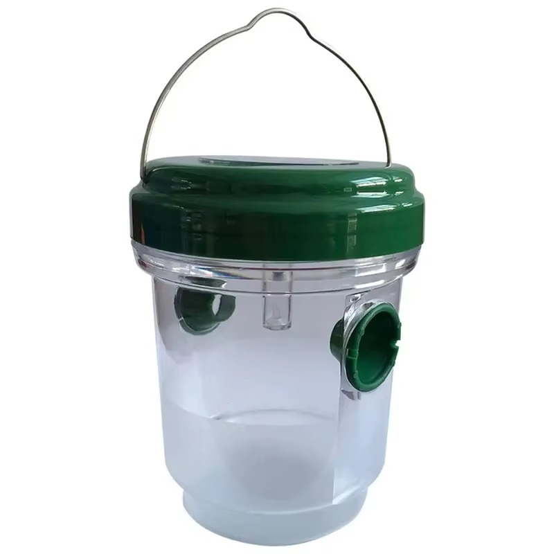BowLift | Solar-Powered Wasp and Yellow Jacket Trap with UV Light, Reusable Outdoor Insect Catcher
