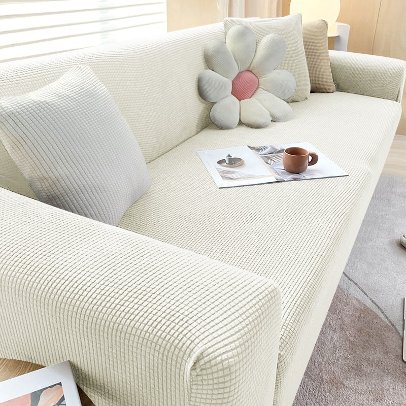 Skanto | FlexiCover Elastic Sofa Cover – Protective Cover for Corner and Standard Sofas