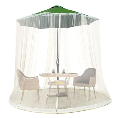 BowLift | Mosquito net for parasols up to 4m with zip fastener