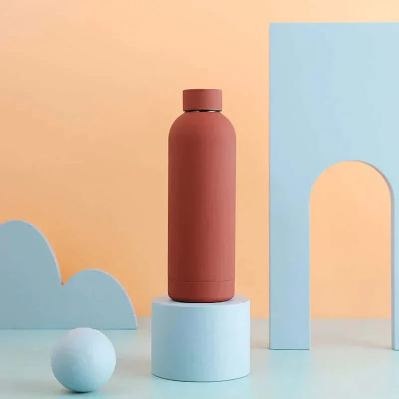 Colored thermos bottle, 500ml