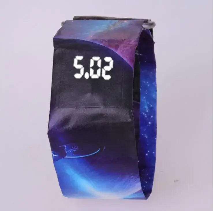 BowLift | Trendy Wrap Digital Paper Watch