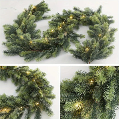 Skanto | LightLux | Artificial Pine Garland with LED Lighting