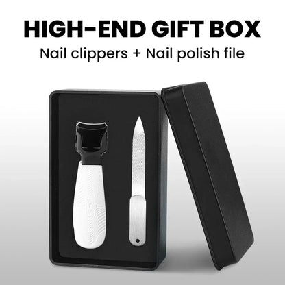 Skanto | 2023 New Anti-Splash Nail Clipper - Large Easy Nail Trimmer for Thick and Hard Nails, Household Items