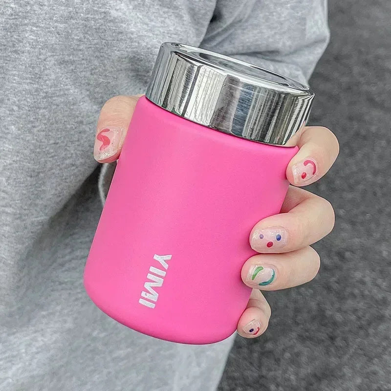 Skanto | 230ml Mini 316 Stainless Steel Portable Thermos - Pocket Vacuum Flask