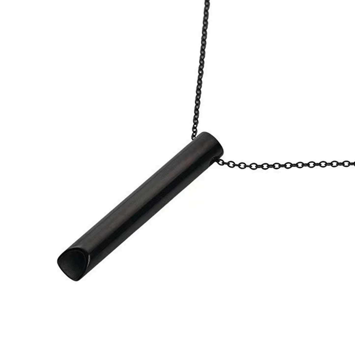Necklace for mindful breathing for relaxation and anxiety relief