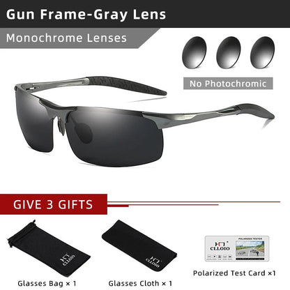 Photochromic sunglasses with polarized lenses | Brehn
