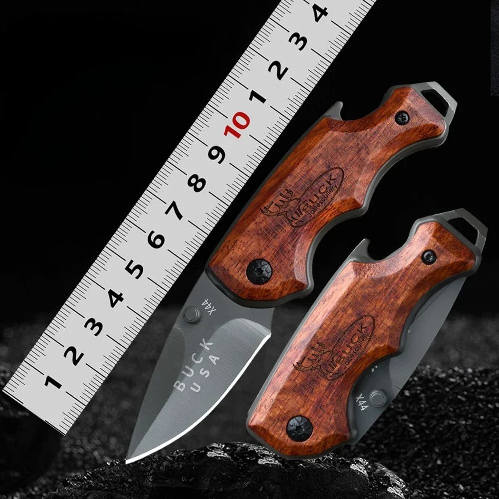 Skanto | Portable Folding Knife - For Outdoor and Home Use, Including Fruit Knife and Pocket Knife for Easy Transport