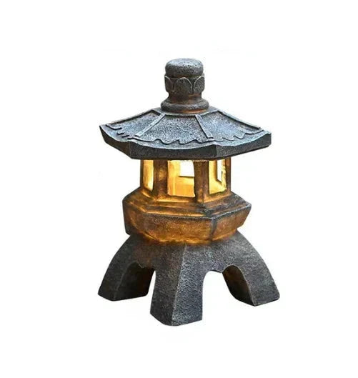 Japanese Garden Lantern – Weatherproof LED Outdoor Lighting for Zen Gardens | Karnz