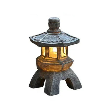 Japanese Garden Lantern – Weatherproof LED Outdoor Lighting for Zen Gardens | Karnz