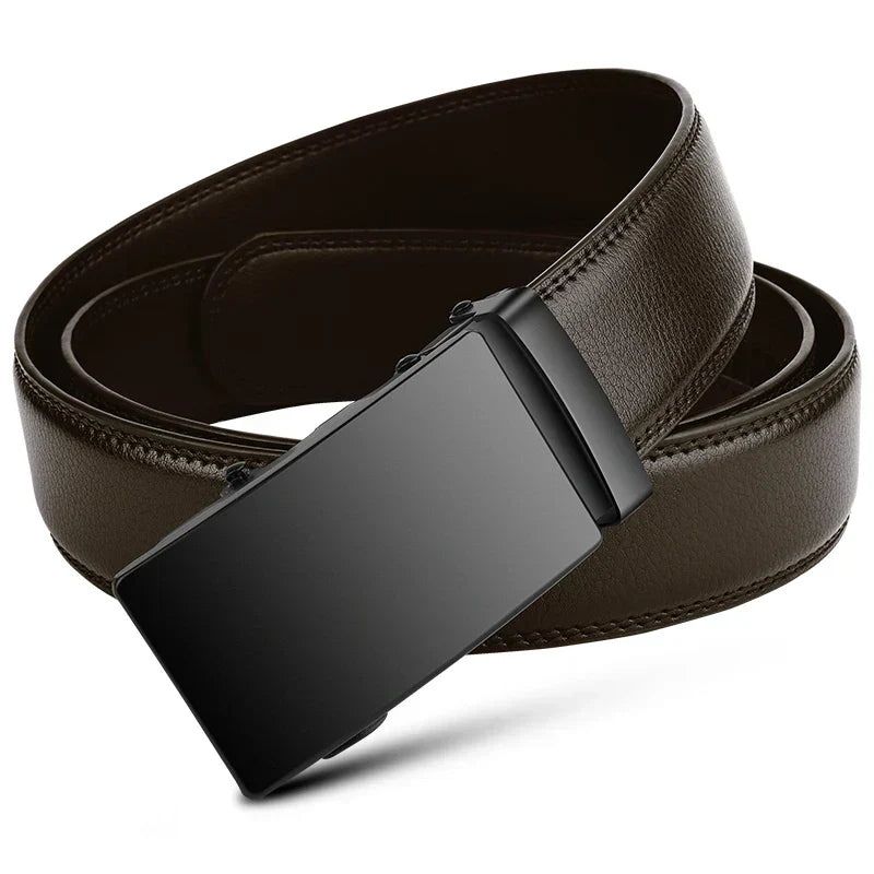 Skanto | Premium PU Leather Belt – Luxury Automatic Buckle for Men