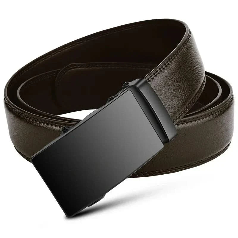 Skanto | Men's PU Leather Belt – Automatic Buckle, Premium Luxury