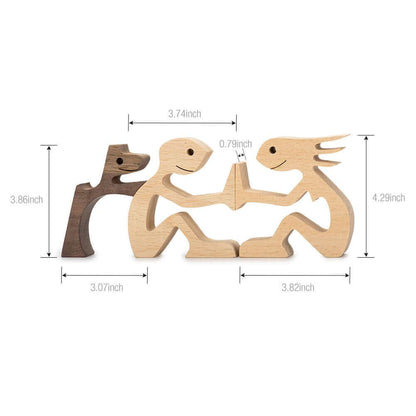 Skanto | Danish Wood Animal Ornaments