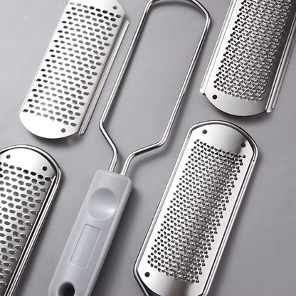 Skanto | Professional Stainless Steel Foot File for Smooth Feet
