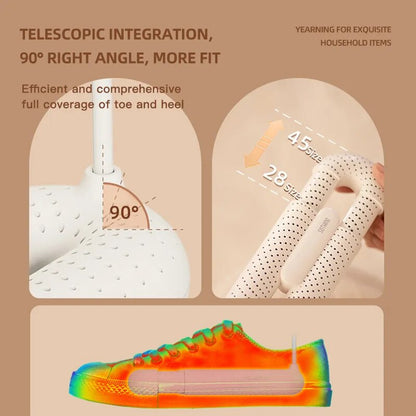Skanto | Stretchable Portable Electric Sterilizing Shoe Dryer