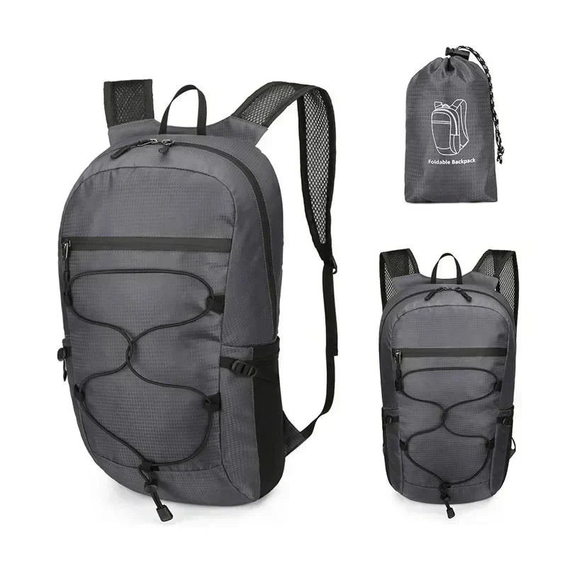 BowLift | Outdoor Backpack PackLite 20 L | Ultralight & Waterproof | Foldable for Travel & Hiking