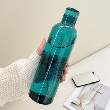 Brehn | Time Scale heat-resistant glass water bottle