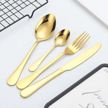 Skanto | Oraliu Gold Cutlery Set