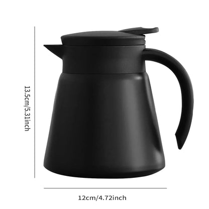 BowLift | ThermoBrew Insulated Carafe | Stainless Steel 304 | Double-Walled & Vacuum Insulated | 6h Hot / 12h Cold | 0.5 L