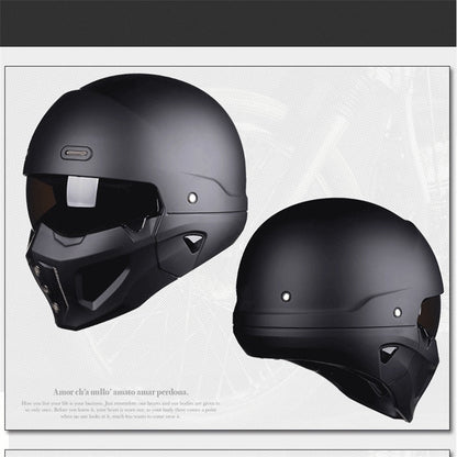 Skanto | Mystic Rider Detachable Full Face Helmet