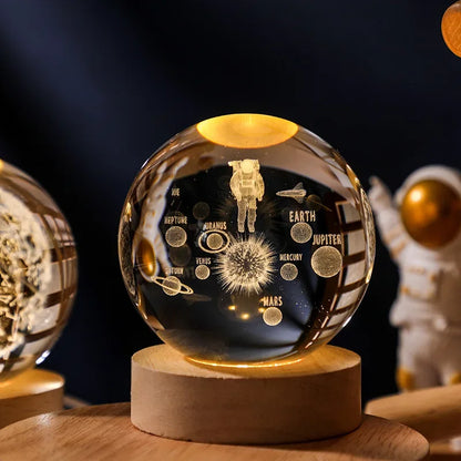 Skanto | Glowing Moon Crystal Ball