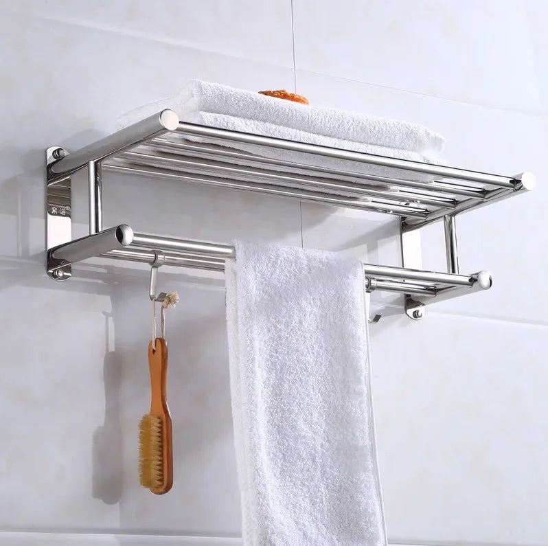 Skanto | High-Quality Stainless Steel Towel Hanger for Bathroom