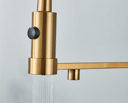 Sandsberg Black Filter Kitchen Faucet with Dual Spout – Mixer Tap with Water Filter for Kitchens, Water Treatment and Cleaning | Karnz