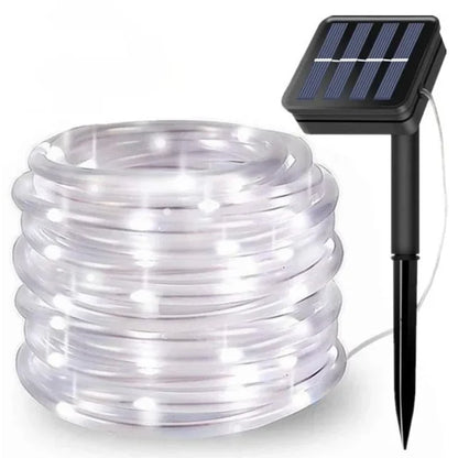 Skanto | LED Solar String Lights - Outdoor Waterproof Lights for Christmas, Garden, Lawn, Trees, Fence and Path Decor