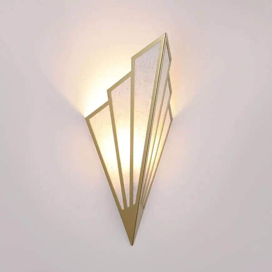 Skanto | Fan-Shaped Art Deco Wall Lamp