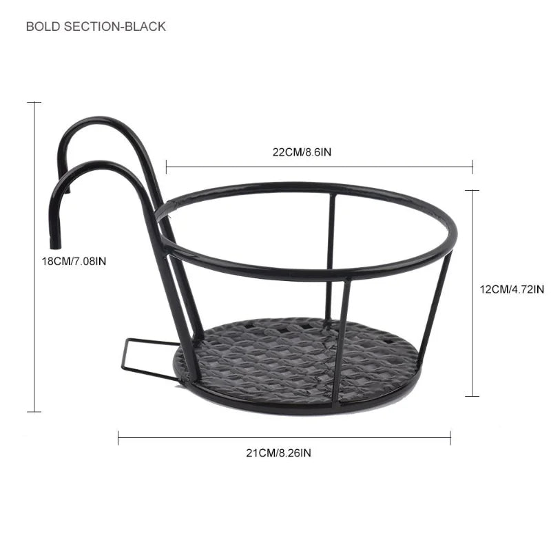 Easy Gardening Flower Pot Holder Rack | Bowlift