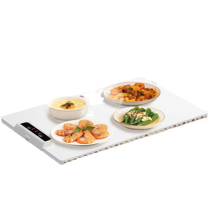 Skanto | Electric Warming Plate – Adjustable Temperature Smart Silicone Warming Tray for Parties and Family Gatherings
