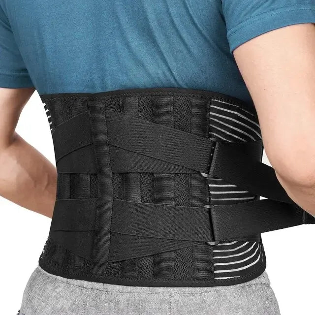 BowLift | Breathable Lumbar Support Band with 360° Support and Memory Aluminum