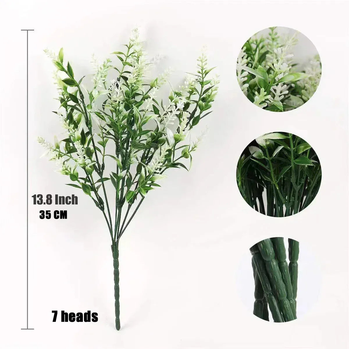 BowLift | Floraven Lavender Bouquet | Artificial & Carefree | 5 Stems | For Indoor & Outdoor