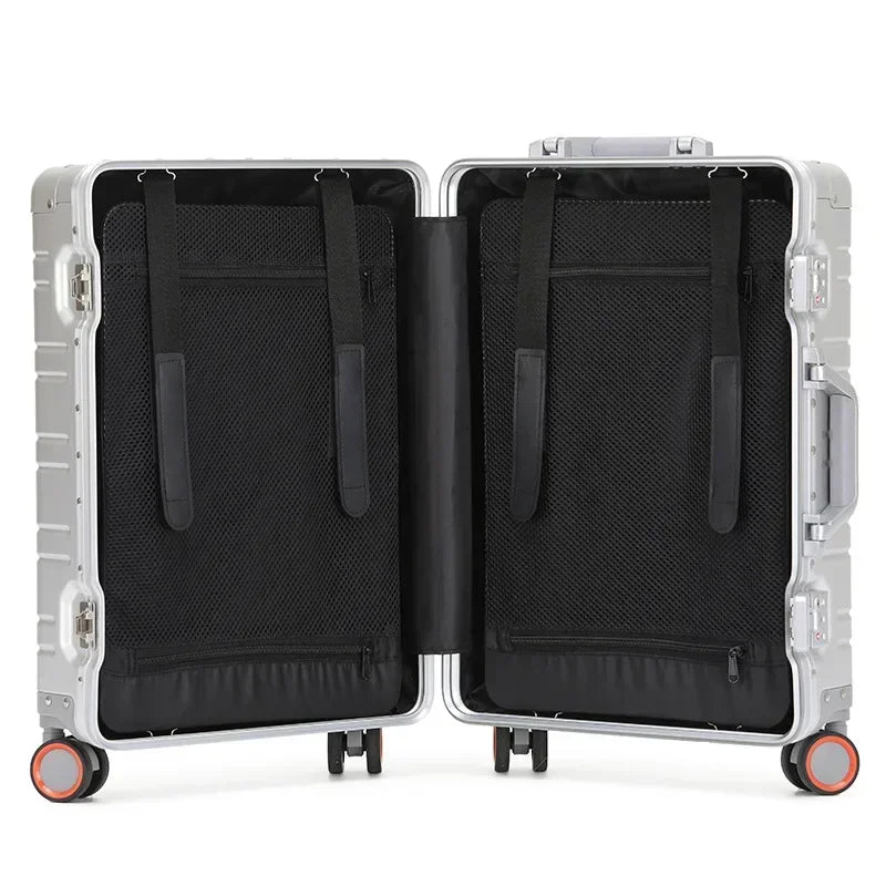 Skanto | Aluminum-Magnesium Suitcase – Vienna Voyager